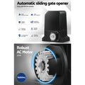 LockMaster Automatic Sliding Gate Opener 6M 1000KG Kit