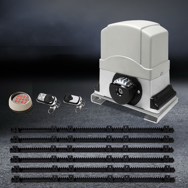 LockMaster Automatic Sliding Gate Opener 6M 1200KG Keypad