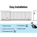 LockMaster Automatic Sliding Gate Opener 6M 1200KG Keypad