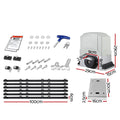LockMaster Automatic Sliding Gate Opener 6M 1200KG Kit