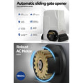 LockMaster Automatic Sliding Gate Opener 6M 1800KG Keypad