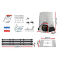 LockMaster Automatic Sliding Gate Opener 4M 1800KG Kit