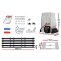 LockMaster Automatic Sliding Gate Opener 6M 1800KG Kit