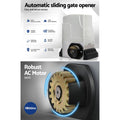 LockMaster Automatic Sliding Gate Opener 6M 1800KG Kit