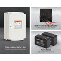 LockMaster 10W Solar Sliding Gate Opener Kit 6M 600KG
