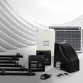 LockMaster Automatic Sliding Gate Opener 40W Solar 6M 600kg