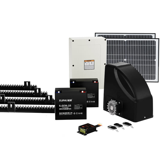 LockMaster Solar Sliding Gate Opener 40W 4M 600KG Auto