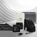 LockMaster Solar Sliding Gate Opener 40W 4M 600KG Auto