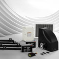 LockMaster Solar Gate Opener 10W 4M 600KG Automatic Sliding