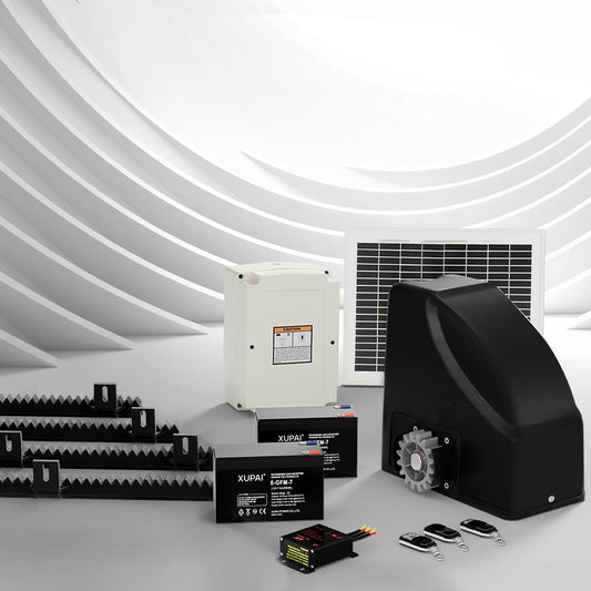 LockMaster Solar Gate Opener 10W 4M 600KG Automatic Sliding