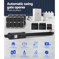 LockMaster Solar Gate Opener 500kg 40W Single Swing