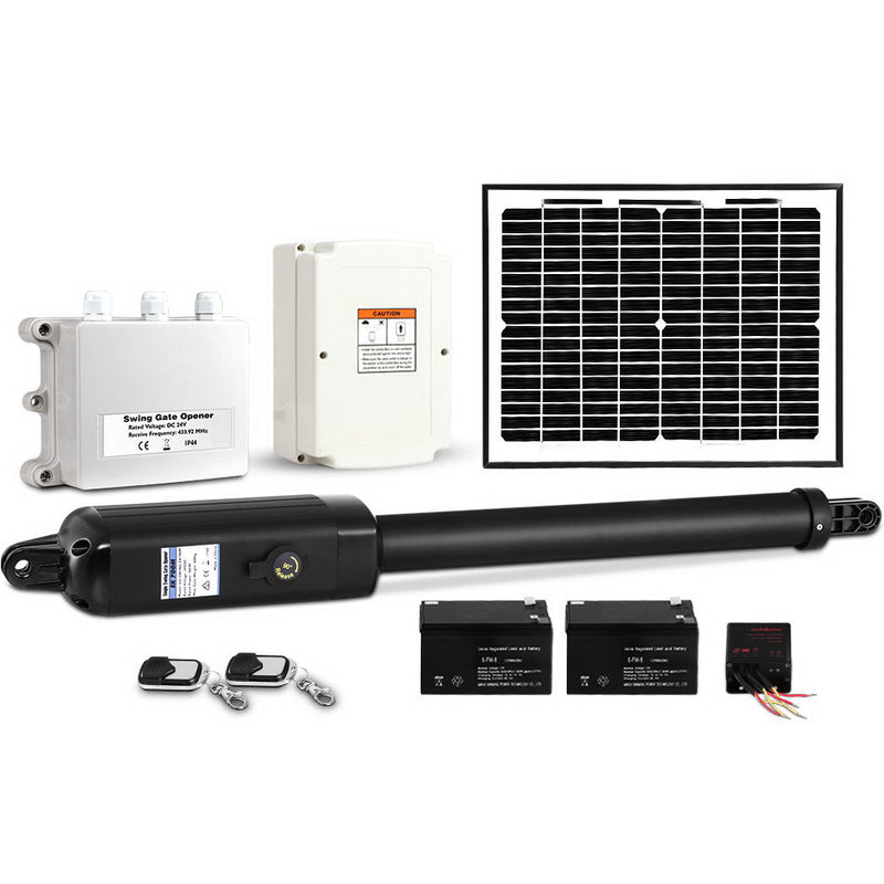 LockMaster Solar Gate Opener 500kg Single Swing 10W