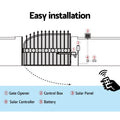 LockMaster Solar Gate Opener 500kg Single Swing 10W