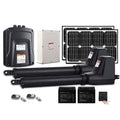 LockMaster 800KG Dual Swing Gate Opener 40W Solar Panel