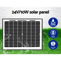 LockMaster Solar Gate Opener 10W 800KG Auto Remote Control