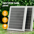 Dual Swing Gate Opener 20W Solar 600KG 10M