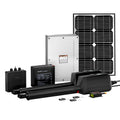 Dual Swing Gate Opener 40W Solar 600KG 10M