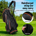 Everfit 14 Way Golf Bag Stand Insulated Carry Zip Rain Cover