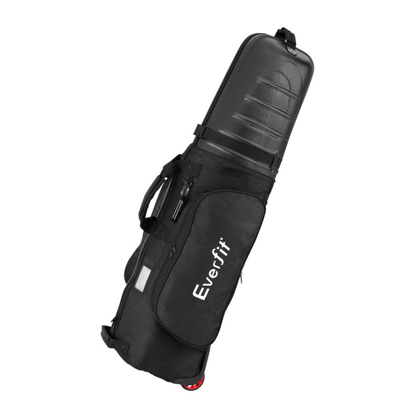 Everfit Golf Travel Bag Hard Case Wheels Foldable Airlines