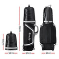 Everfit Golf Travel Bag Wheels Hard Case Foldable Airlines Clubs