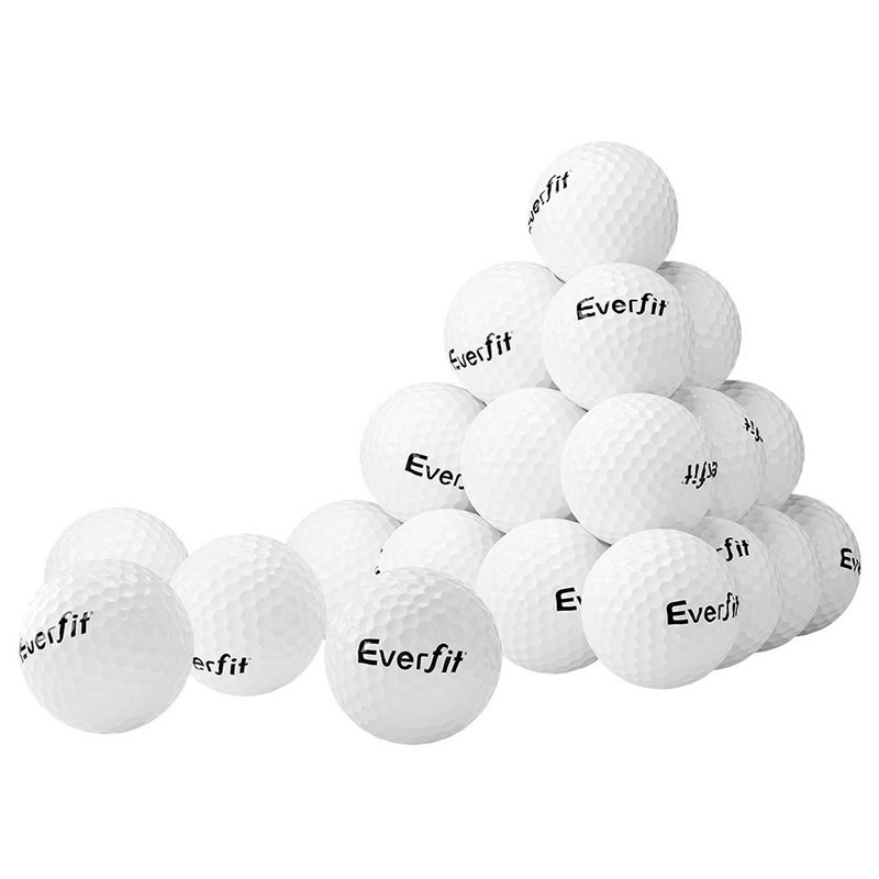 Everfit 24pc Golf Balls Practice Training Distance Reusable