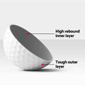 Everfit 60pc Golf Balls Practice Training Set Reusable Distance