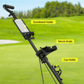 Everfit Golf Trolley 2 Wheel Folding Cart Cup Holder Buggy