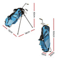 Everfit Junior Golf Clubs Set Right Handed Irons Wedges Stand Bag
