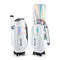 Everfit Golf Cart Bag Rolling Buggy Club Organiser White
