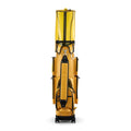 Everfit Golf Cart Bag Rolling Buggy Club Organiser Yellow