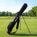 Everfit Golf Stand Bag Lightweight Black Sunday Pitch And Putt