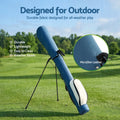 Everfit Golf Stand Bag Lightweight Blue Pitch Putt