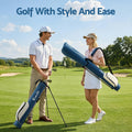 Everfit Golf Stand Bag Lightweight Blue Pitch Putt