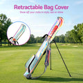 Everfit Golf Stand Bag Lightweight Holographic 14 Divider