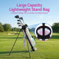 Everfit Golf Stand Bag Lightweight Holographic 14 Divider