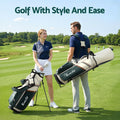 Everfit Golf Stand Bag Lightweight Dual Strap 14 Club Divider
