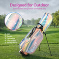 Everfit Golf Stand Bag Dual Strap Divider Lightweight Carry