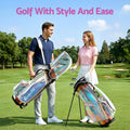 Everfit Golf Stand Bag Dual Strap Divider Lightweight Carry