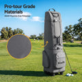 Everfit Golf Travel Bag Flight Cover Foldable Soft Case Wheels Grey