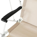 Gardeon 2 Seater Swing Chair Canopy Beige Garden Lounger Furniture