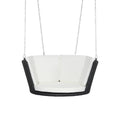 Gardeon Rattan Porch Swing Chair Black Outdoor Cushion