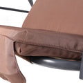 Gardeon 3 Seater Swing Chair Bench with Canopy Garden Furniture