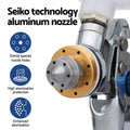 Giantz HVLP Spray Gun Gravity Feed 1.4mm 1.7mm 2.0mm Nozzles