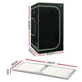 Greenfingers Grow Tent Light Kit 100x100x200cm 220W LED