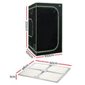 Green Fingers Grow Tent Light Kit 100x100x200cm 4500W LED