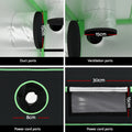 Green Fingers Grow Tent 100x60x180cm 4 Tier Hydroponics Kit