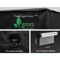 Greenfingers Grow Tent 120x120x200cm Hydroponics Indoor Kit Black