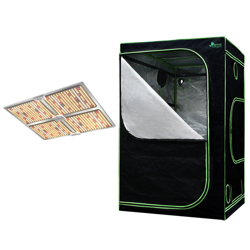 Green Fingers Grow Tent 120x120x200cm 4500W LED Full Spectrum Kit