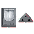 Green Fingers Grow Tent 142x100x180cm Hydroponics Indoor System