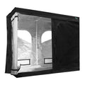 Green Fingers Grow Tent 240x120x200cm Hydroponics Kit Indoor Black